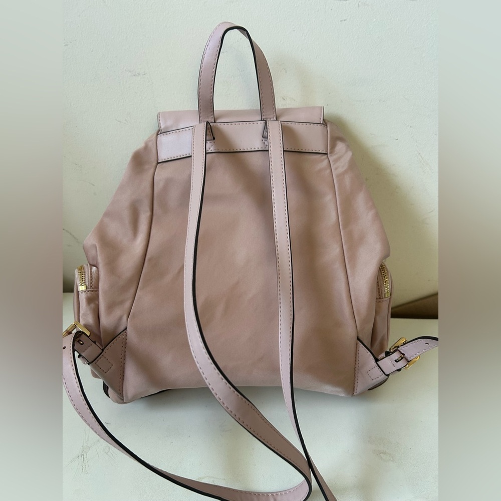 MICHEAL KORS ABBEY BLUSH PINK BACKPACK, STYLE# 35T9GAYB/C - Picture 8 of 10